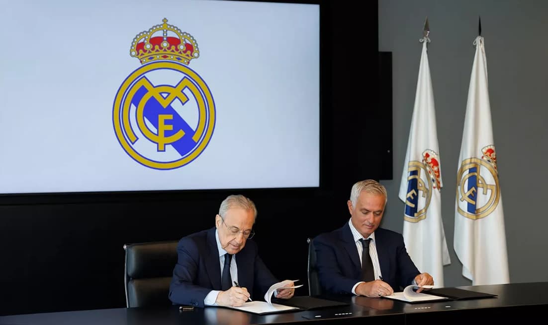 Jose Mourinho, prezentat oficial la Real Madrid: ”M-am întors acasă”