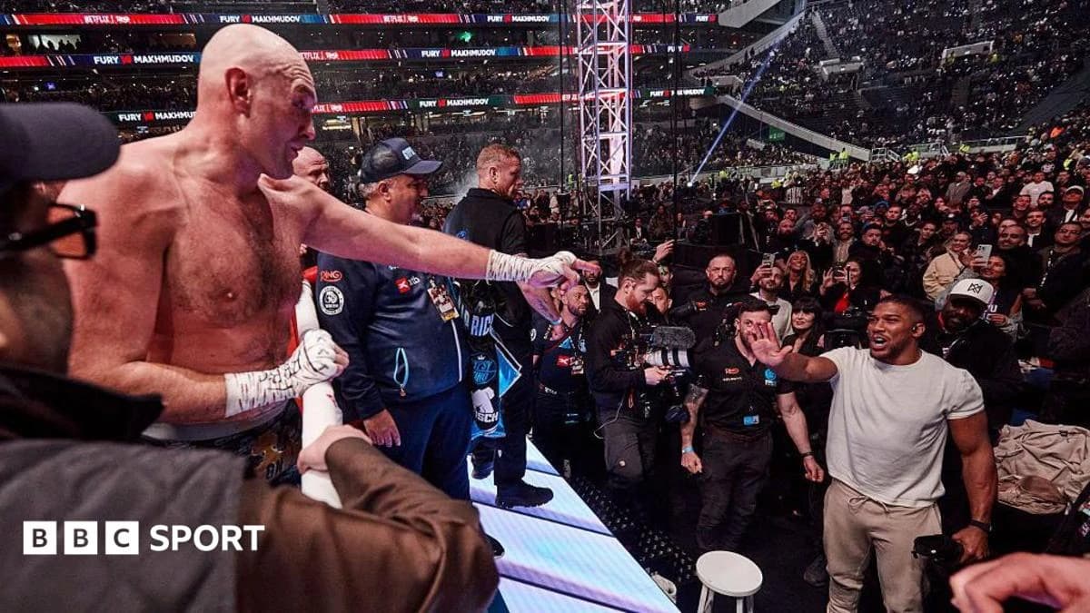 Joshua vs Fury: Frank Warren says location still to be decided for Anthony Joshua v Tyson Fury