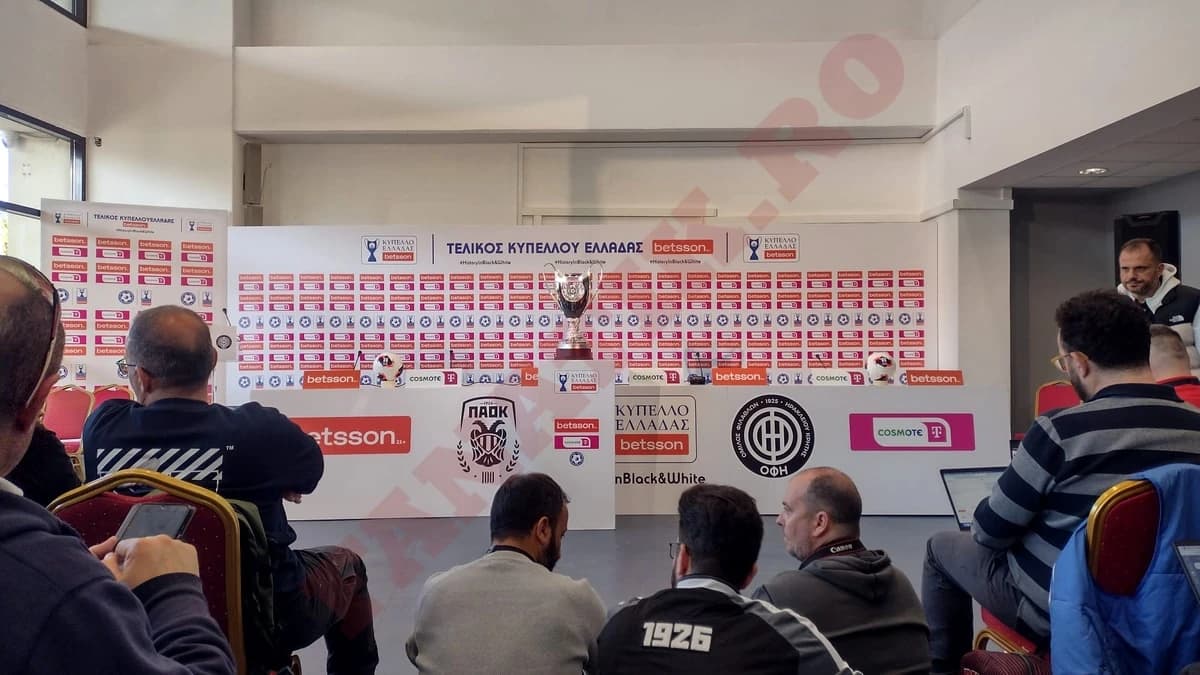Jucătorii lui Răzvan Lucescu, extrem de montați înainte de PAOK Salonic – OFI Creta, finala Cupei Gr