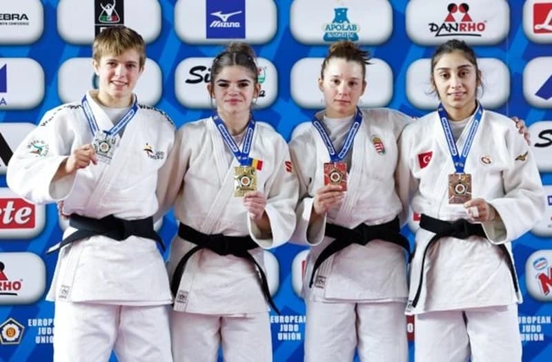 Judo: Aur pentru România la Europenele U23. Laura Bogdan a câştigat titlul continental la categoria