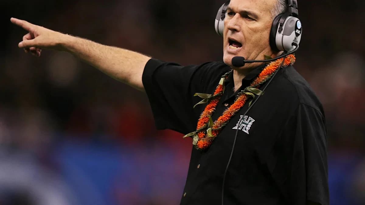 June Jones dies at 73: Run-and-shoot innovator changed Hawaii football forever