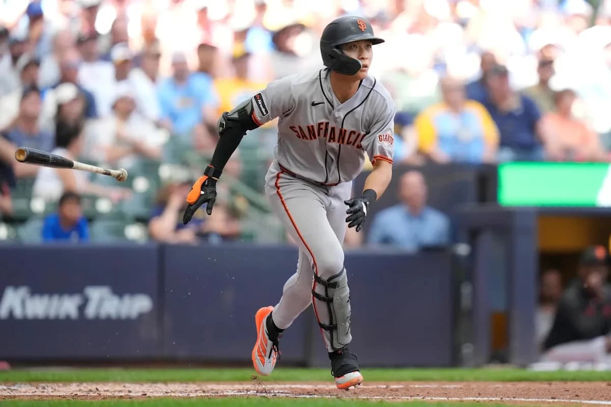 Jung Hoo Lee’s four-hit game, Eric Haase grand slam gives Giants series split in Milwaukee