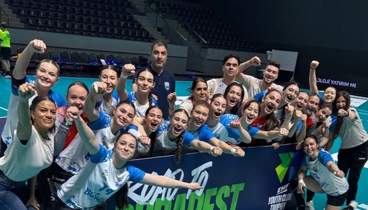 Junioarele de la CSM București s-au calificat dramatic în finala EHF Youth Club Trophy