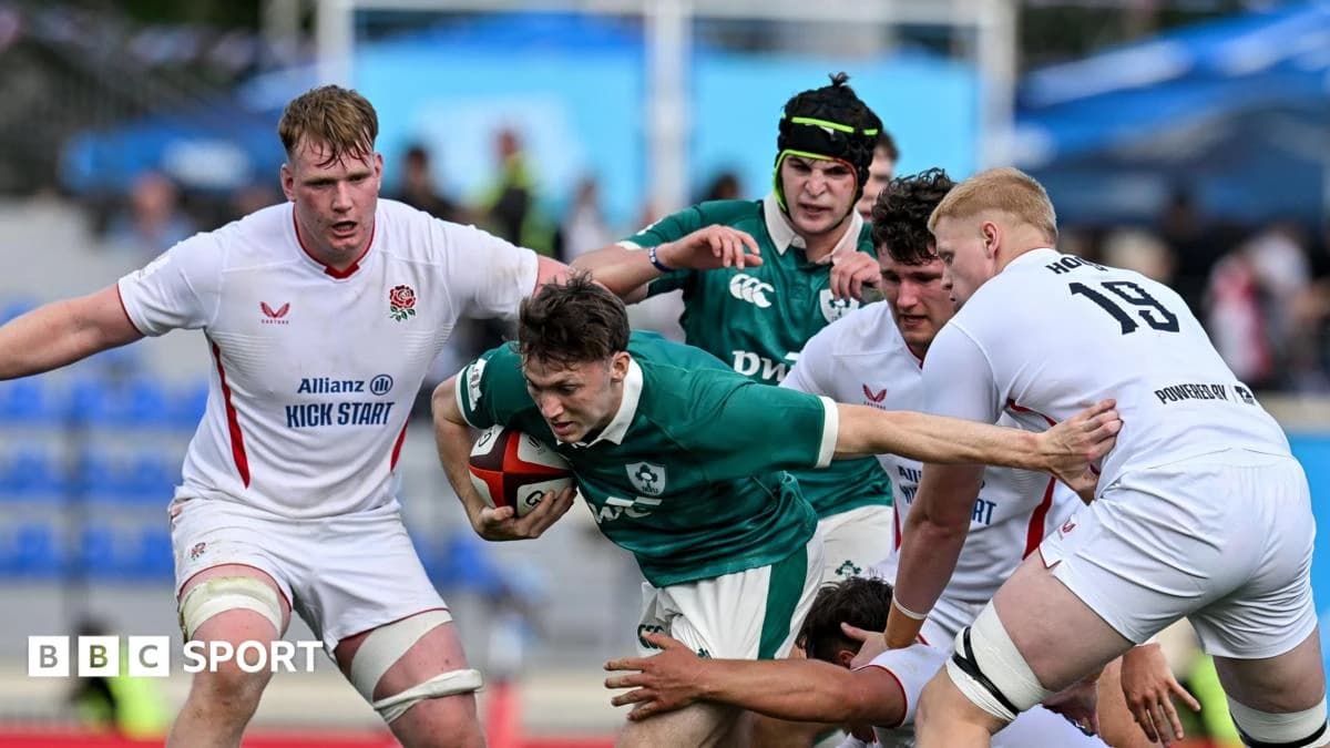 Junior World Championship: England beat Ireland 34-27 in under-20 competition opener