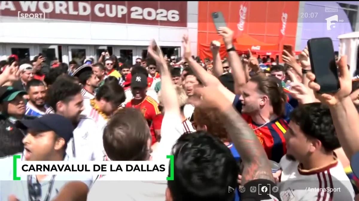 Jurnal Antena Sport | A fost carnaval în toată regula după victoria magică a spaniolilor