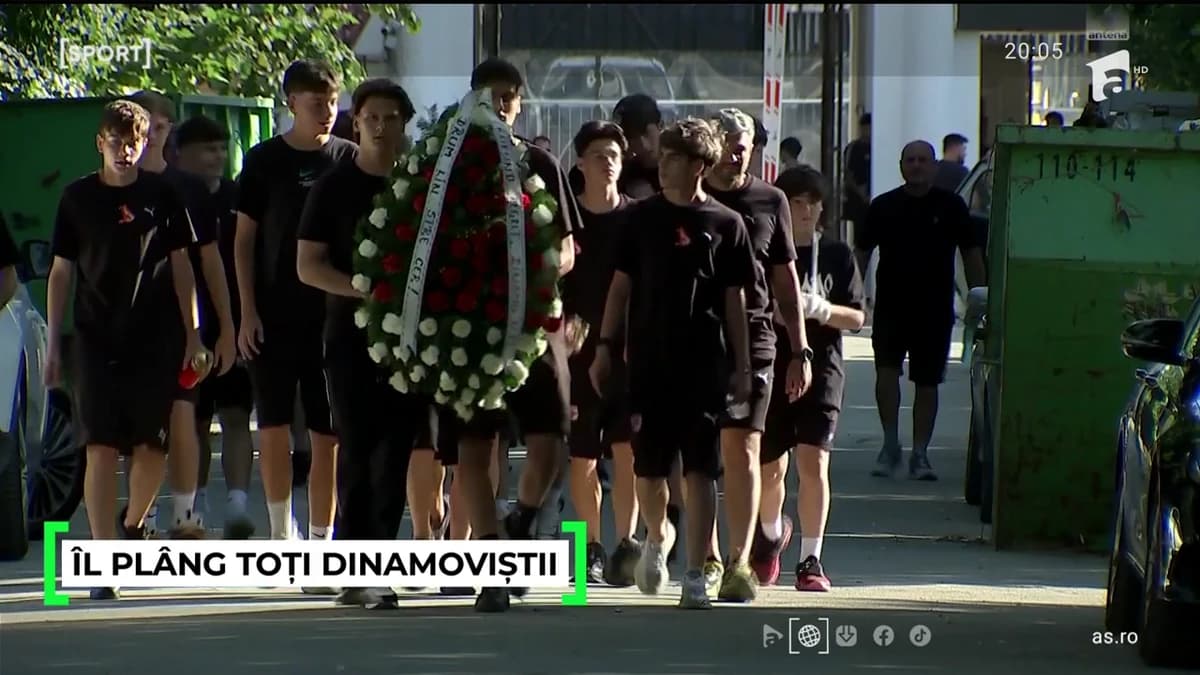 Jurnal Antena Sport | Îl plâng toți dinamoviștii