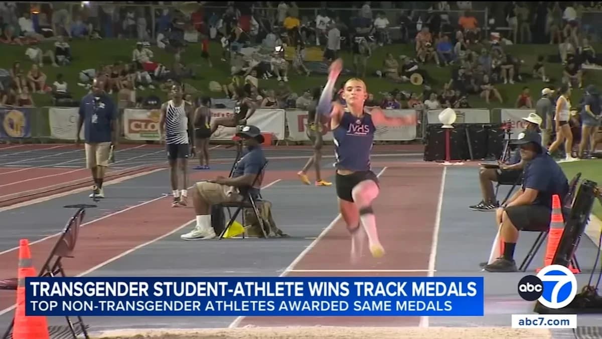 Jurupa Valley transgender athlete AB Hernandez wins titles at CIF State Track & Field Championships
