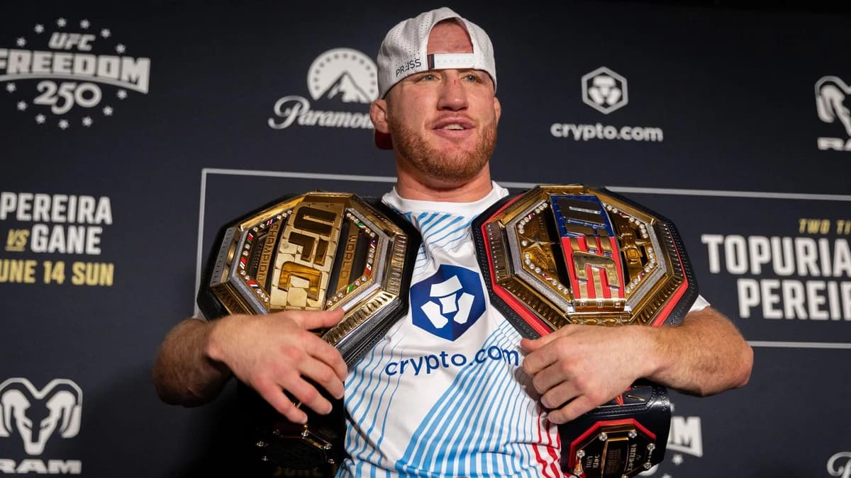 Justin Gaethje has no plans to retire after beating Ilia Topuria at UFC Freedom 250 for lightweight