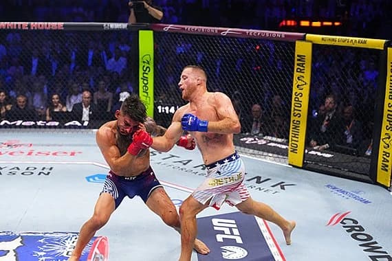 Justin Gaethje went from 80 cents to not touching his UFC title paycheck