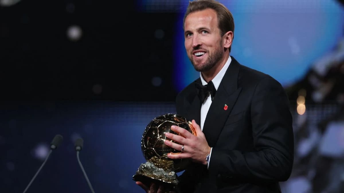 Kane thanks Tottenham, Tuchel after Ballon d'Or win