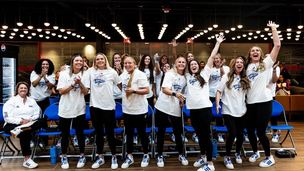 Kansas softball earns walk-off win against Michigan in NCAA regional