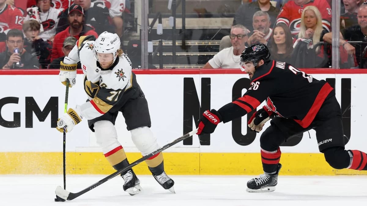 Karlsson leaves Game 5 in 2nd period for Golden Knights