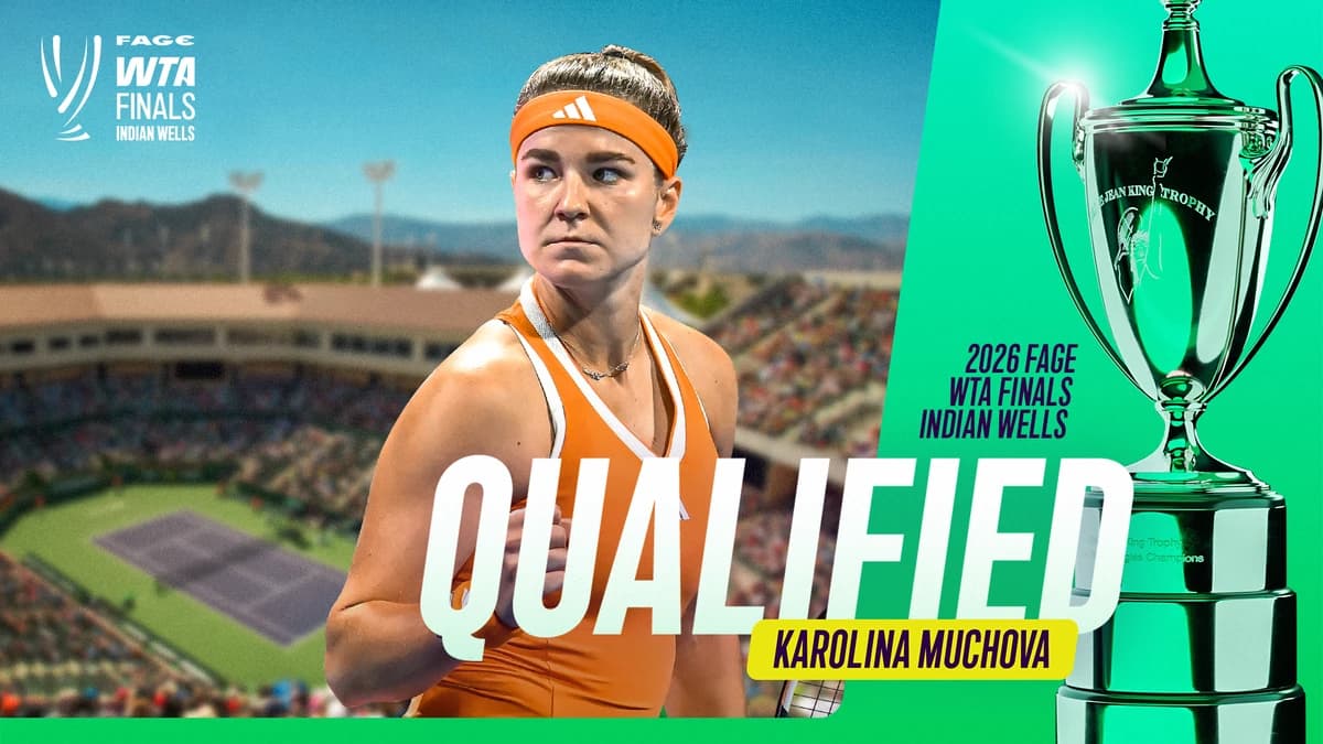 Karolina Muchova secures final qualification place for FAGE WTA Finals Indian Wells