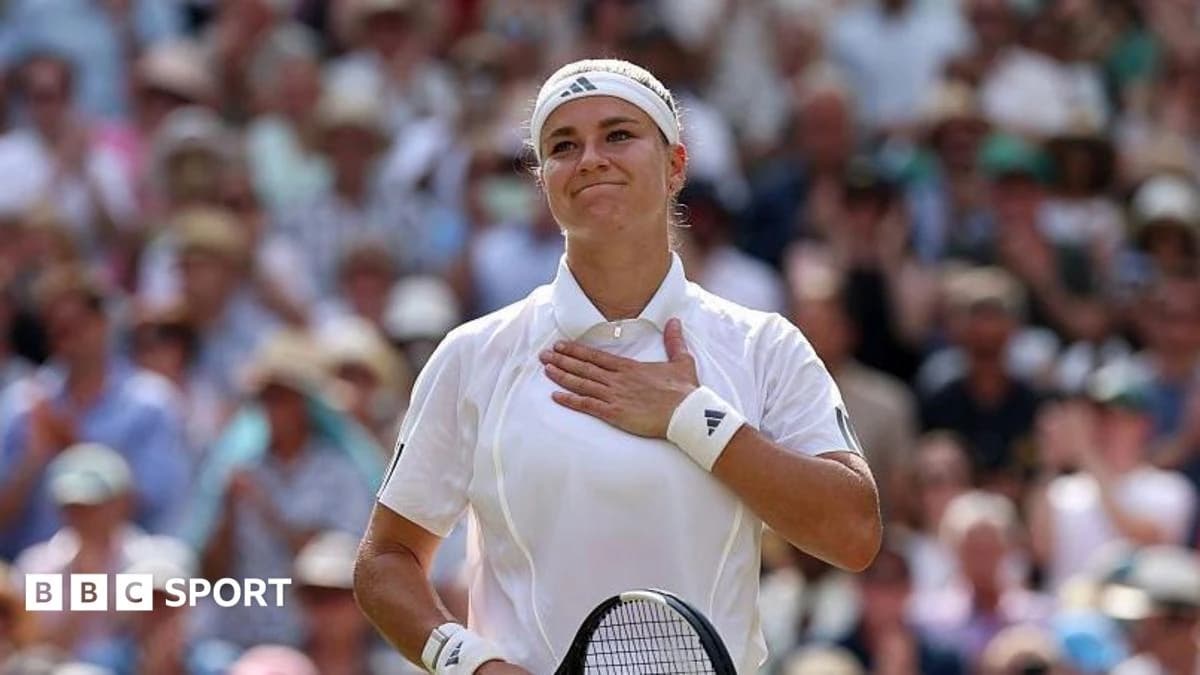 Karolina Muchova: Wimbledon finalist set to miss a 'few weeks' after 'small surgery'