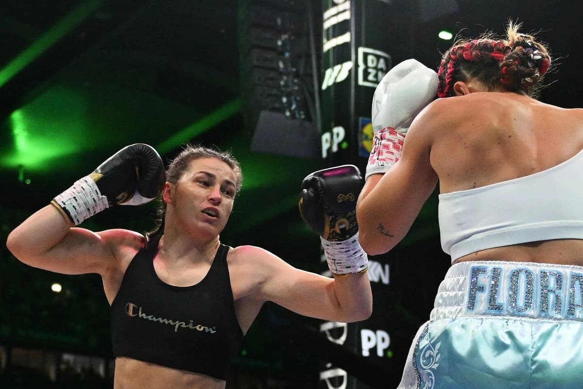 Katie Taylor vs Flora Pili LIVE: Croke Park fight updates and results tonight