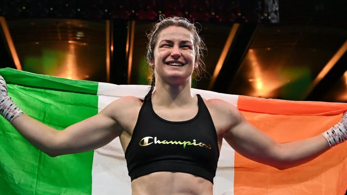 Katie Taylor wins final fight of boxing career after beating Flora Pili on emotional night at Dublin