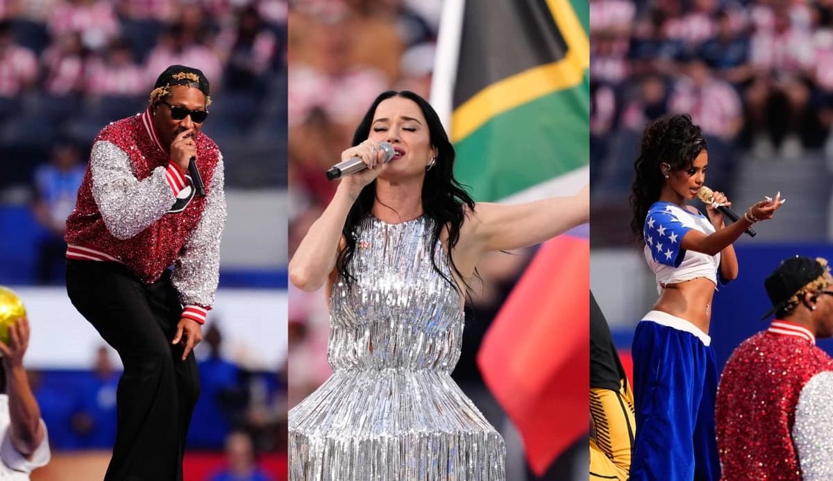 Katy Perry, Future și Tyla au cântat înainte de SUA - Paraguay. Imagini de la Los Angeles