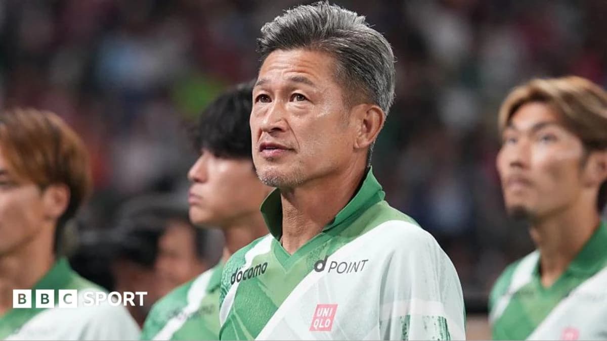Kazuyoshi Miura: World's oldest professional footballer, 59, scores first goal in nearly four years