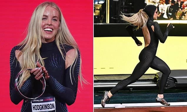 Keely Hodgkinson defends her 'sexy' all-black running catsuit which feels like she's 'wearing nothin