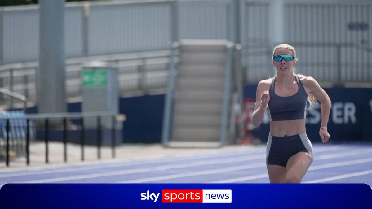 Keely Hodgkinson on track to break 800m world record