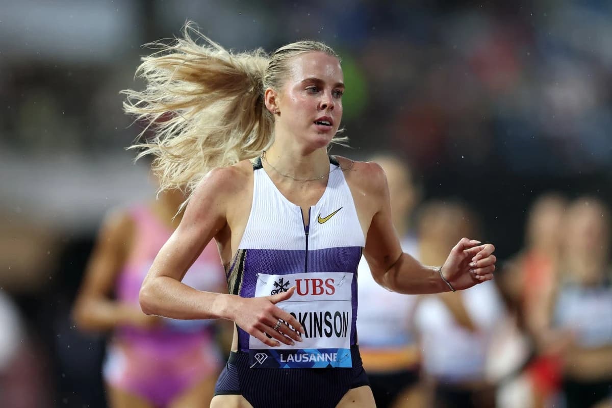 Keely Hodgkinson pipped to 800m crown at Stockholm Diamond League