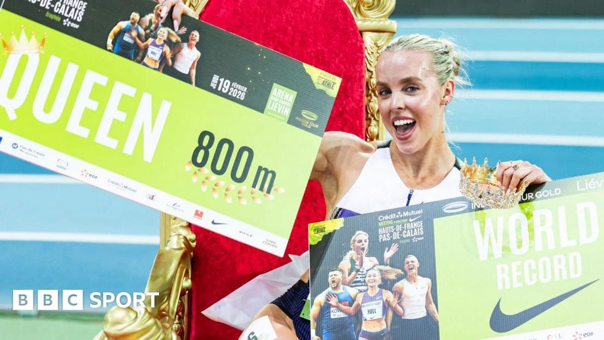 Keely Hodgkinson ready for 'battle of world records' at London Diamond League