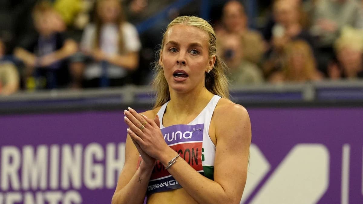 Keely Hodgkinson sets 400m personal best at Diamond League in Rome as Molly Caudery wins pole vault