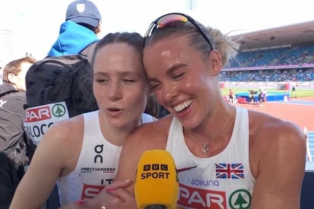Keely Hodgkinson's BBC interview gatecrashed moments after run as Brit caught by surprise