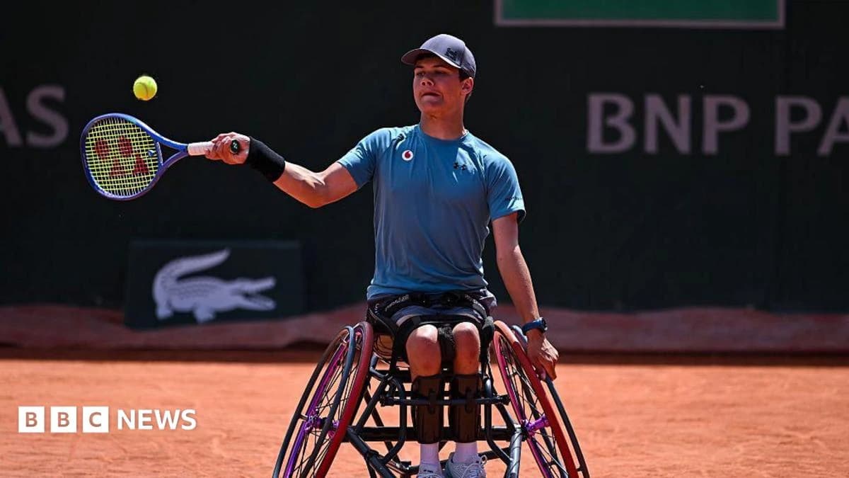 Kent teenage tennis star Matt Knoesen sets sights on Paralympics