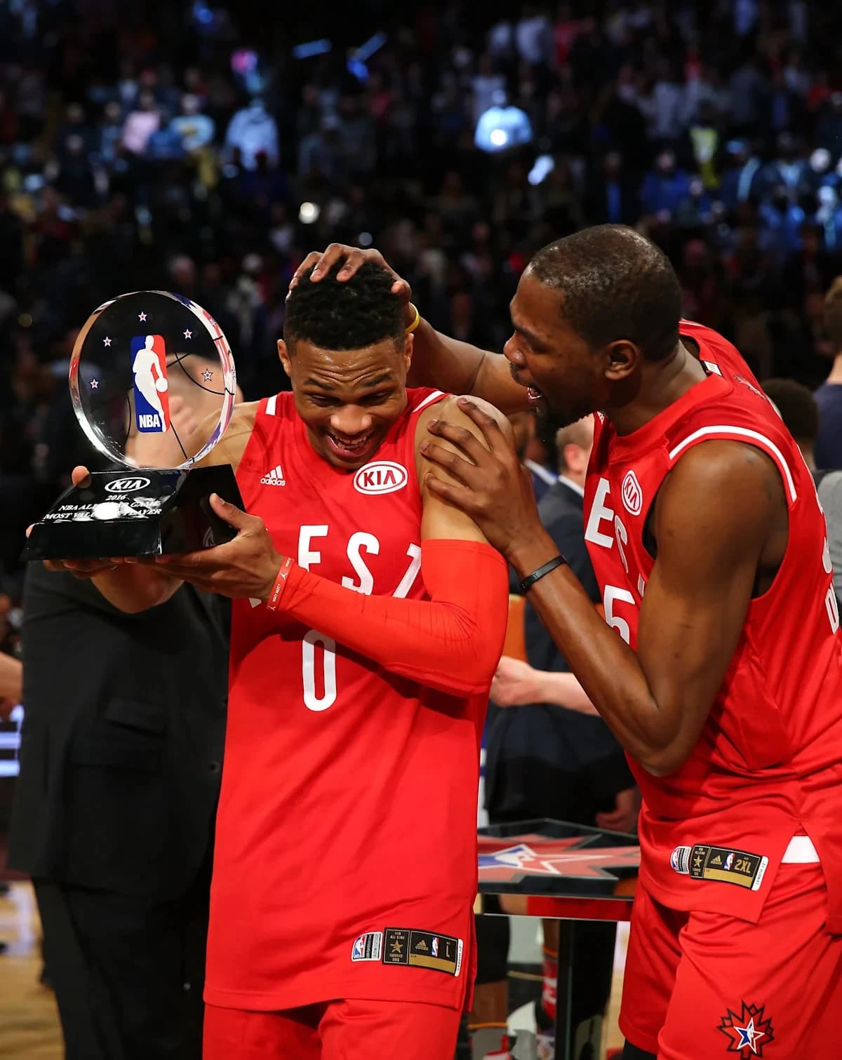 Kevin Durant congratulates 'inspiring' Russell Westbrook on retirement