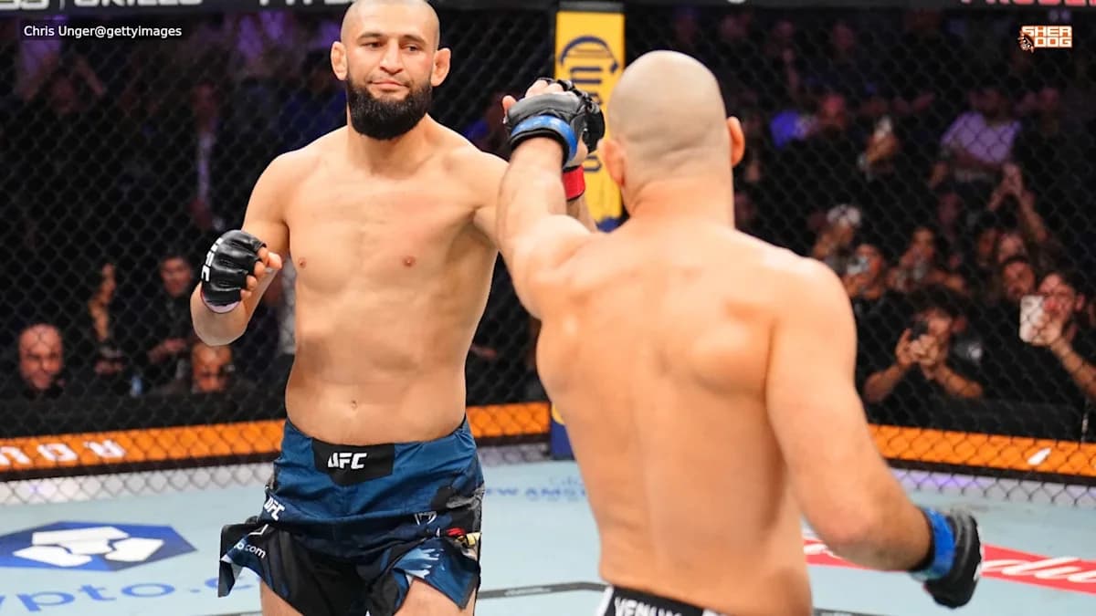 Khamzat Chimaev urges Sean Strickland to accept UFC title rematch