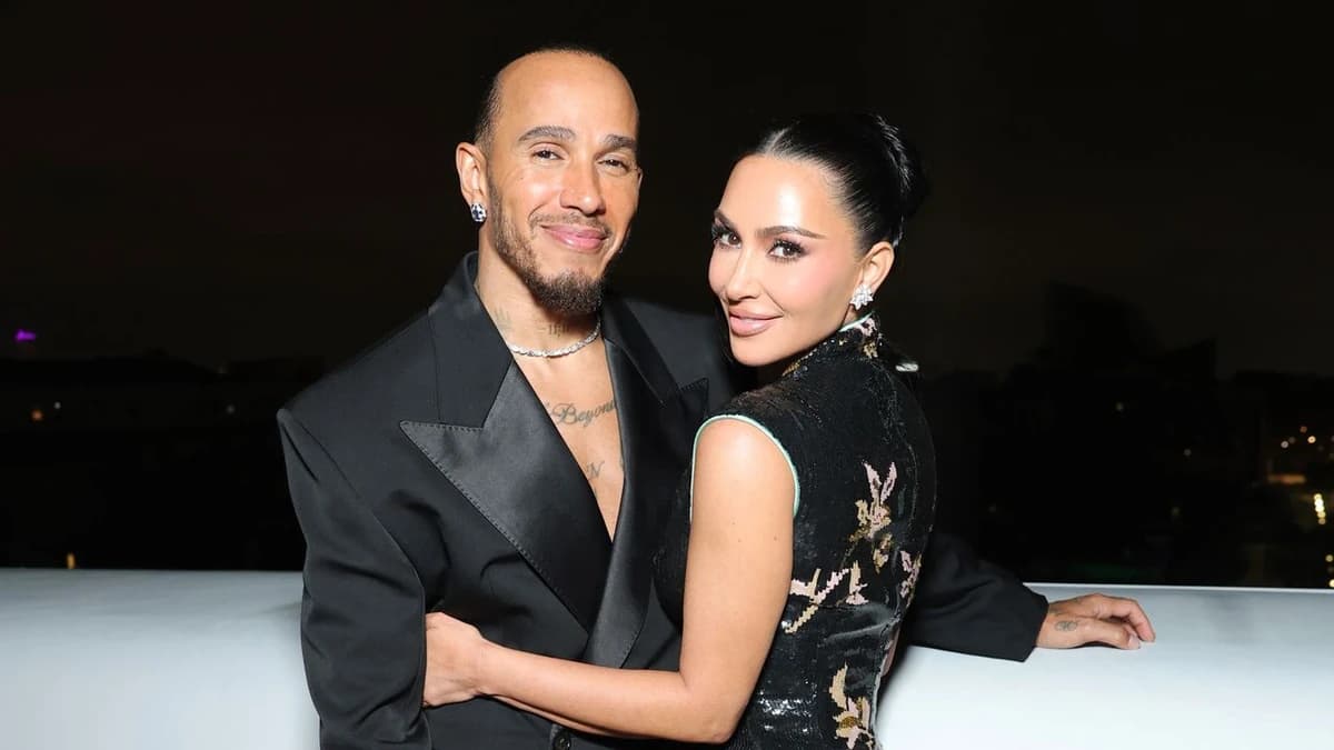 Kim Kardashian And Lewis Hamilton Have Found Their Loved-Up Couple Style Rhythm
