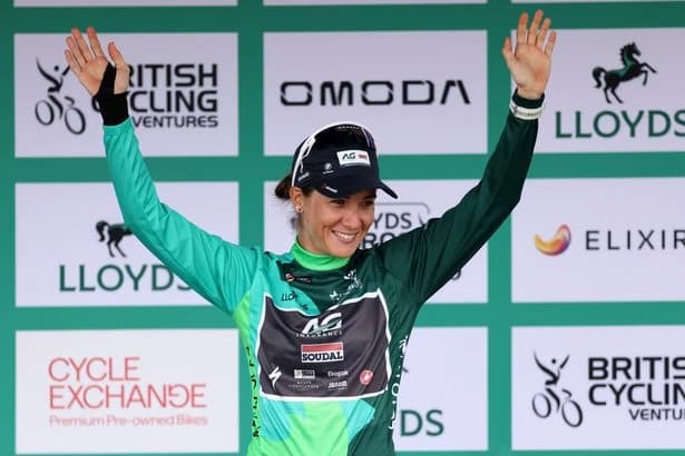 Kim Le Court completes ride to redemption with Lloyds Tour of Britain triumph