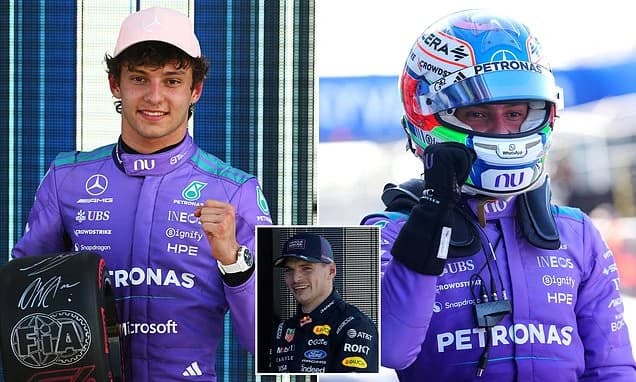 Kimi Antonelli seals pole position for Miami Grand Prix as resurgent Max Verstappen puts Red Bull ba