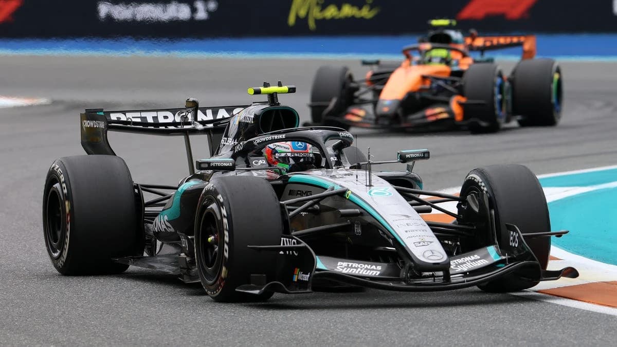 Kimi Antonelli wins Formula 1 race in Miami in 2026, full results