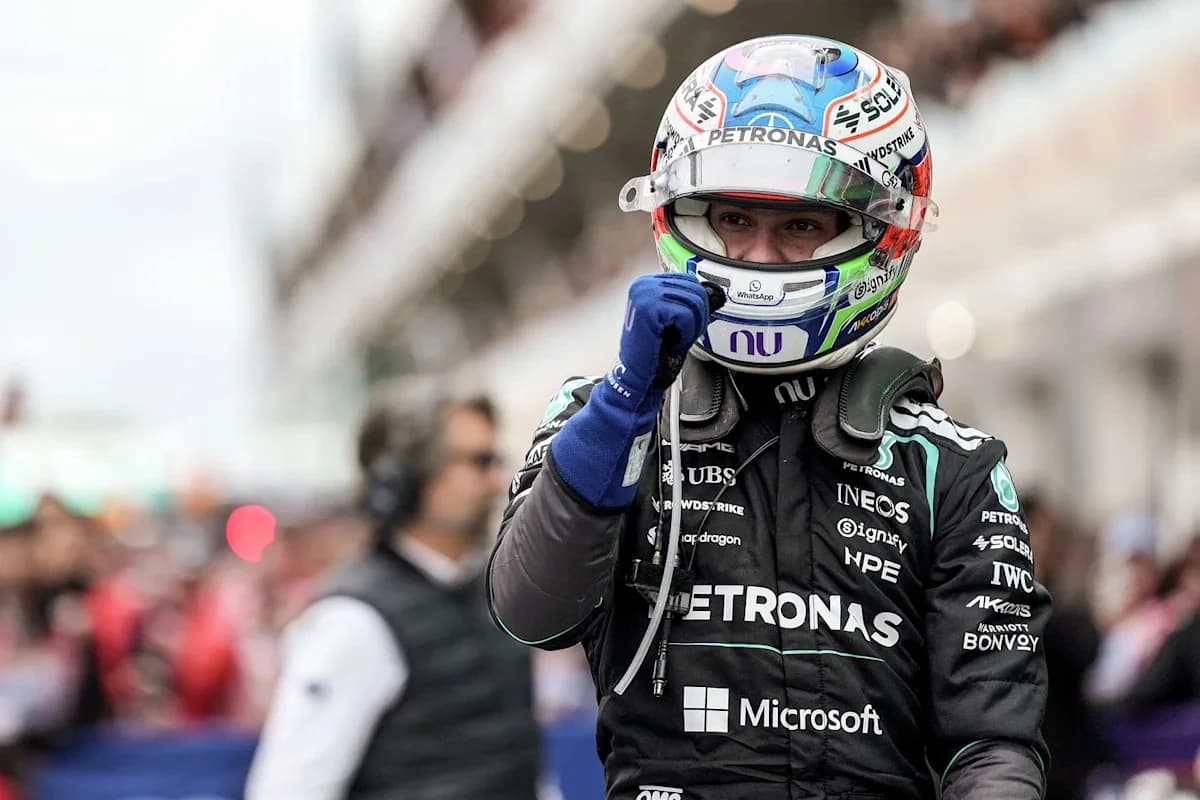 Kimi Antonelli wins fourth Formula 1 race in a row after George Russell’s car issues