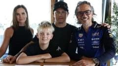 Kimi Raikkonen's son Robin, 11, signs for Red Bull