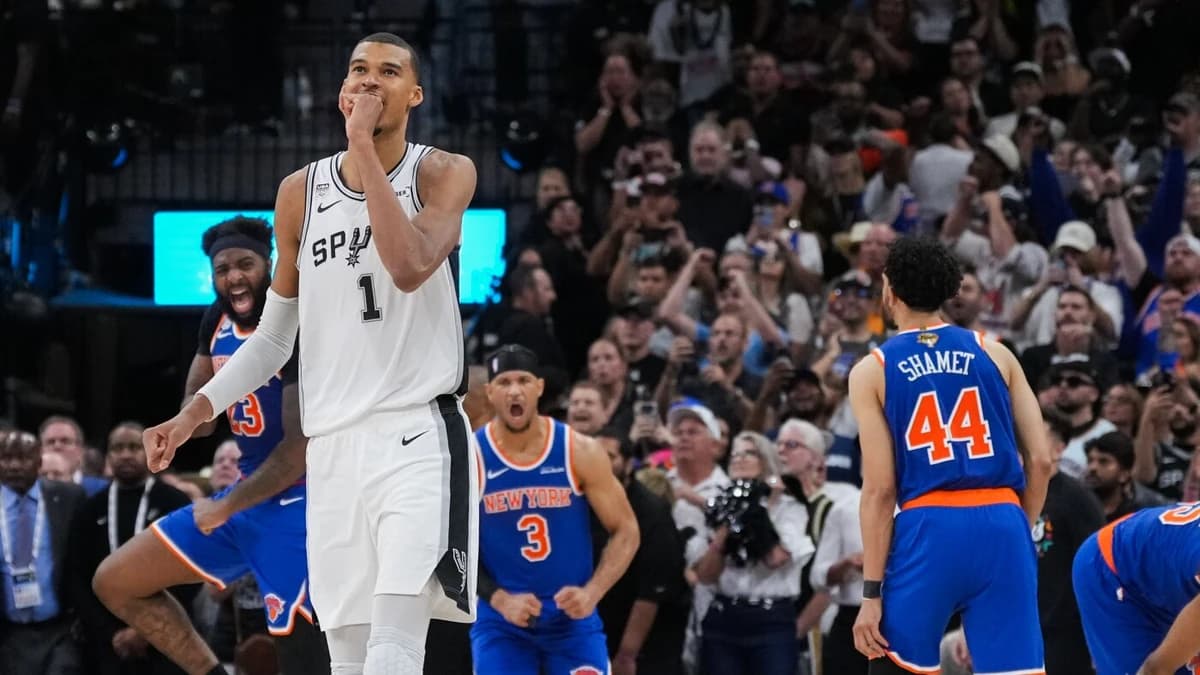 Knicks beat Spurs by one point for 2-0 lead in NBA Finals