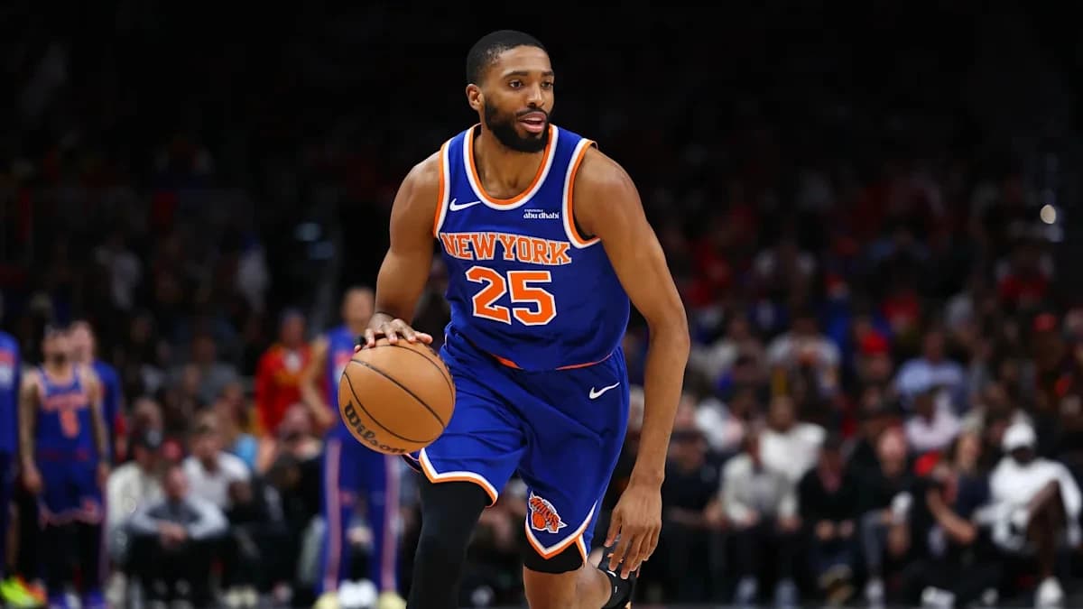 Knicks bench Mikal Bridges in Game 3 loss to Hawks: 'We have to look at everything'