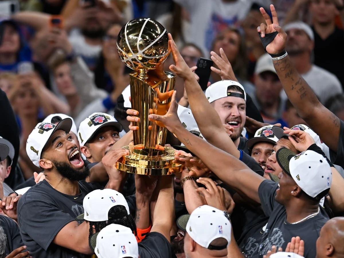 Knicks clinch first NBA title in 53 years with win over Spurs in Game 5