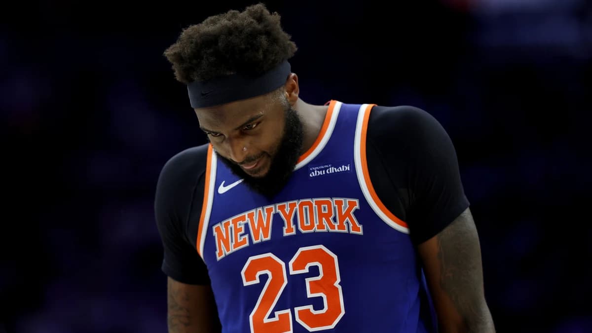Knicks' Mitchell Robinson reportedly suffers broken finger, a potential major blow entering NBA Fina