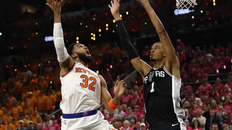 Knicks vs. Spurs live score, updates, highlights from 2026 NBA Finals Game 1