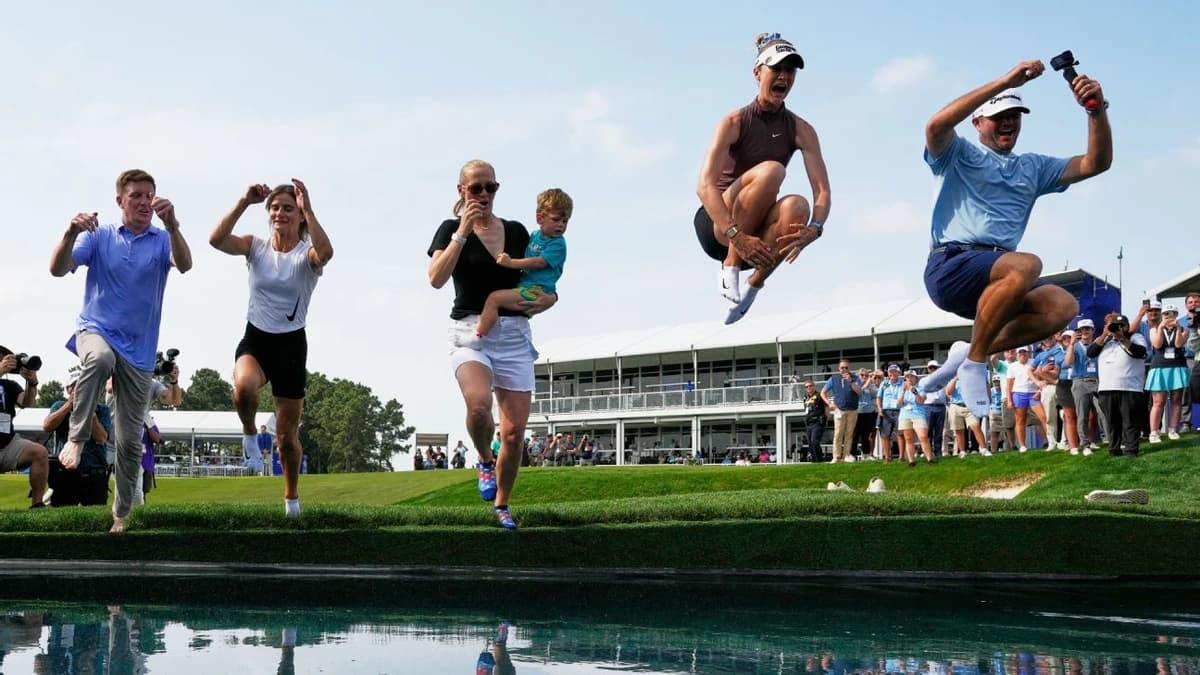 Korda goes wire-to-wire for 3rd major, again No. 1