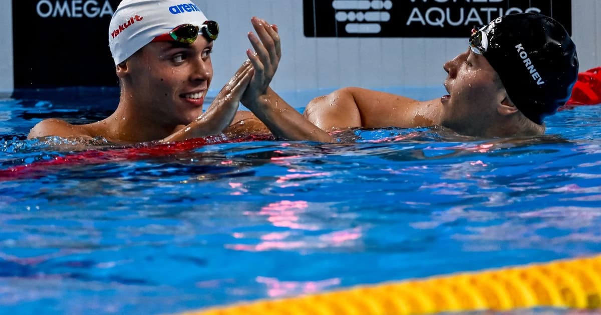 Kornev, anunț tupeist față de Popovici, după seriile de 100 m de la Europene: "Am vorbit cu românul"