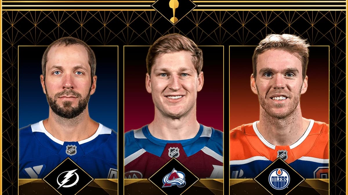 Kucherov, MacKinnon, McDavid voted Hart Trophy finalists