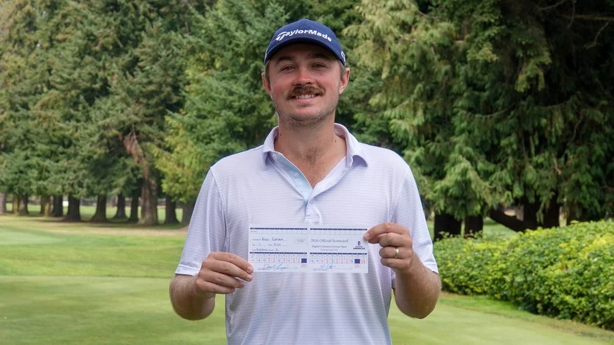 Kyle Cottam shoots 58 to post lowest score in PGA Tour Americas history