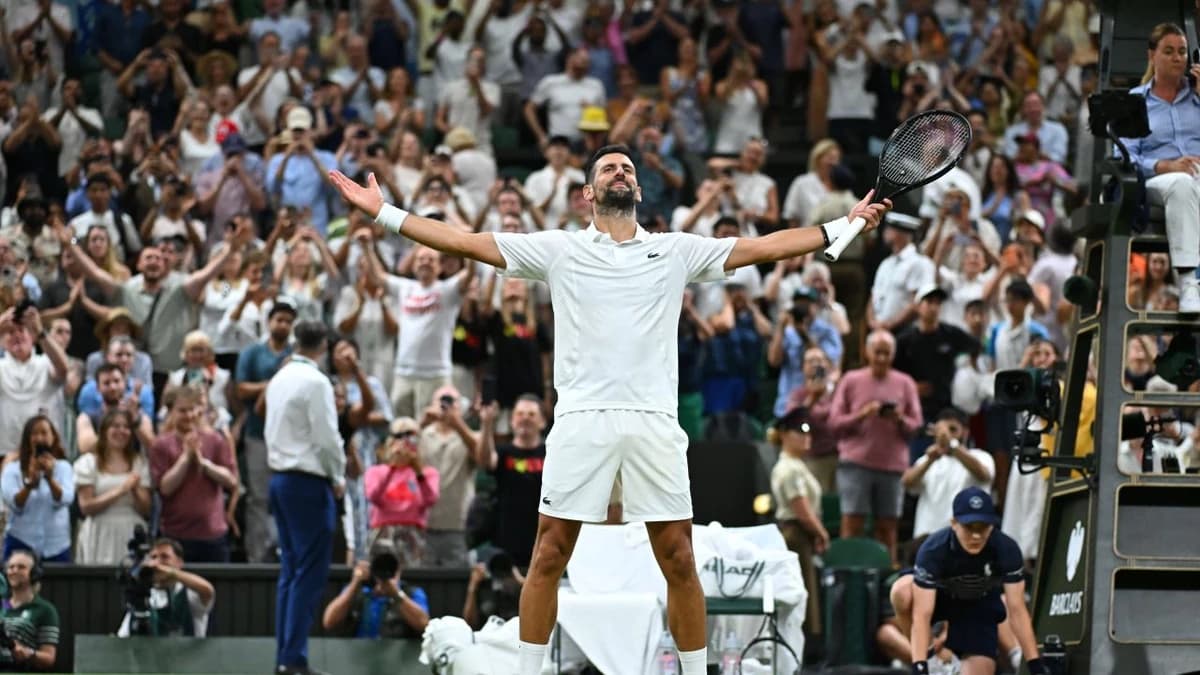 La 39 de ani, Novak Djokovic a câștigat cel mai lung sfert de finală jucat în istoria turneului de l