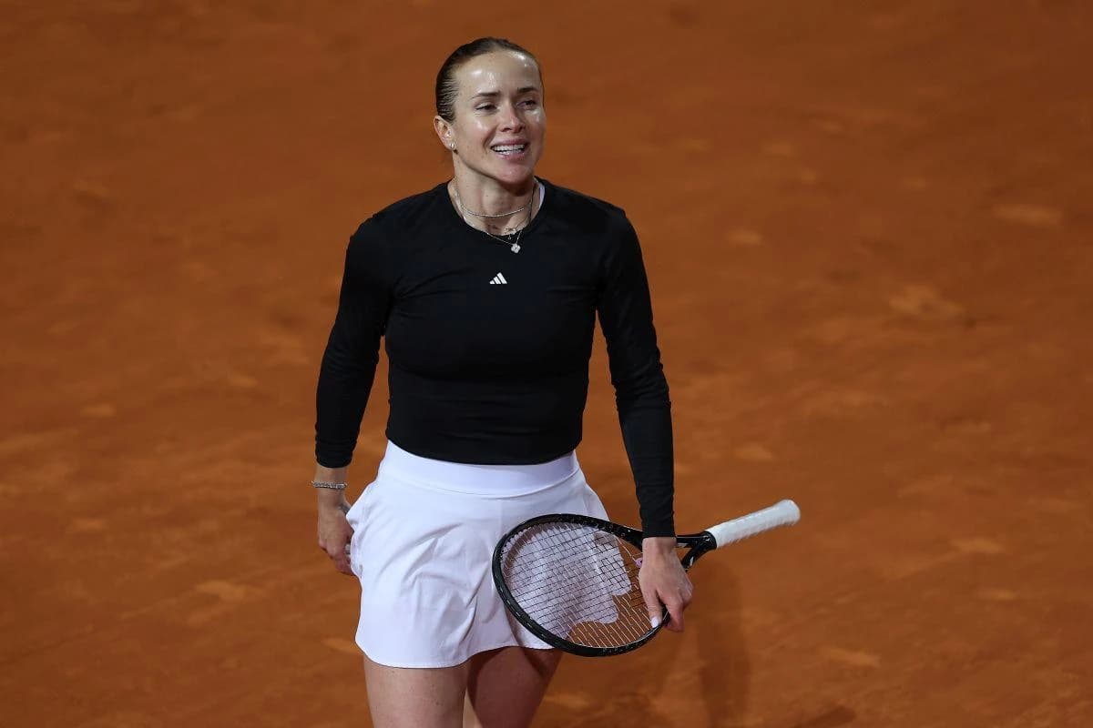 La 8 ani după ce a învins-o pe Simona Halep a doua oară în finala de la Roma, Elina Svitolina s-a ca