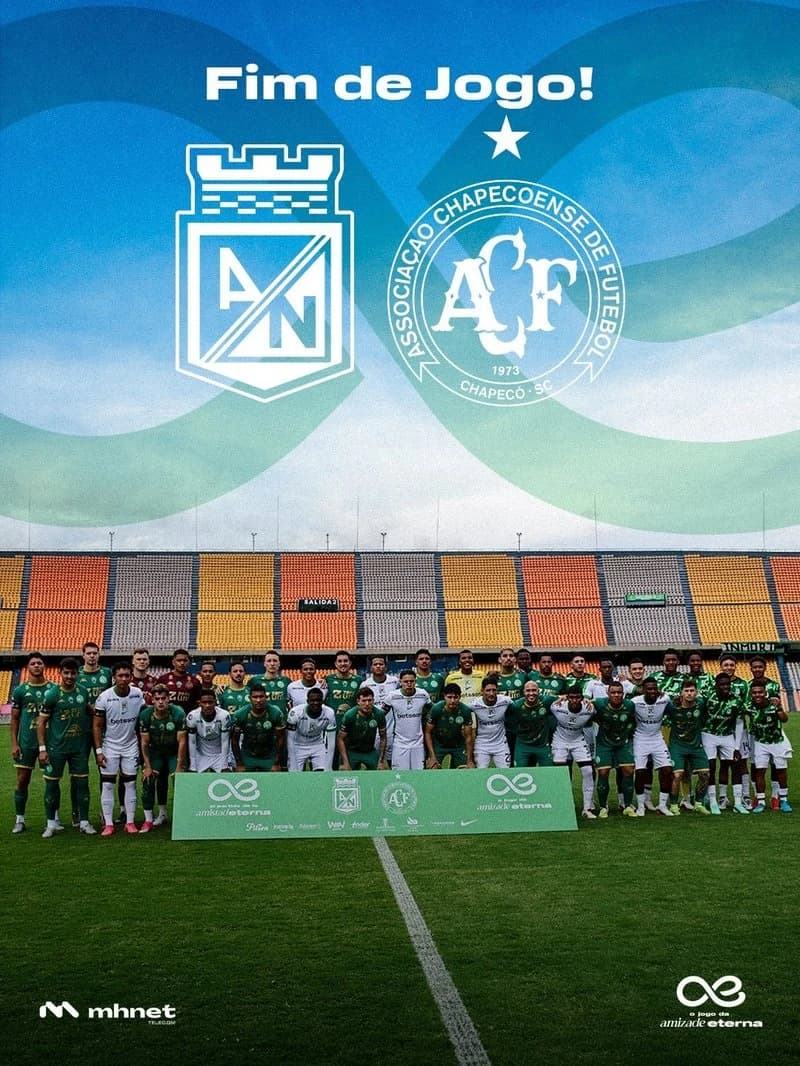 La zece ani de la accidentul aviatic, Chapecoense şi Atlético Nacional au adus un omagiu celor 71 de