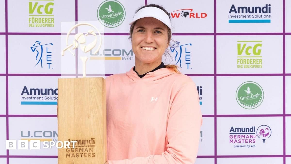 Ladies European Tour: Leonie Harm wins German Masters